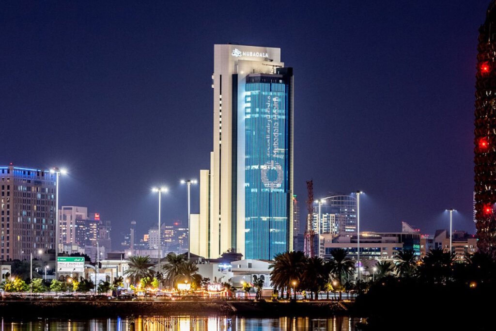 Johnson Technical Services Media Façade Mubadala Tower Abu Dhabi